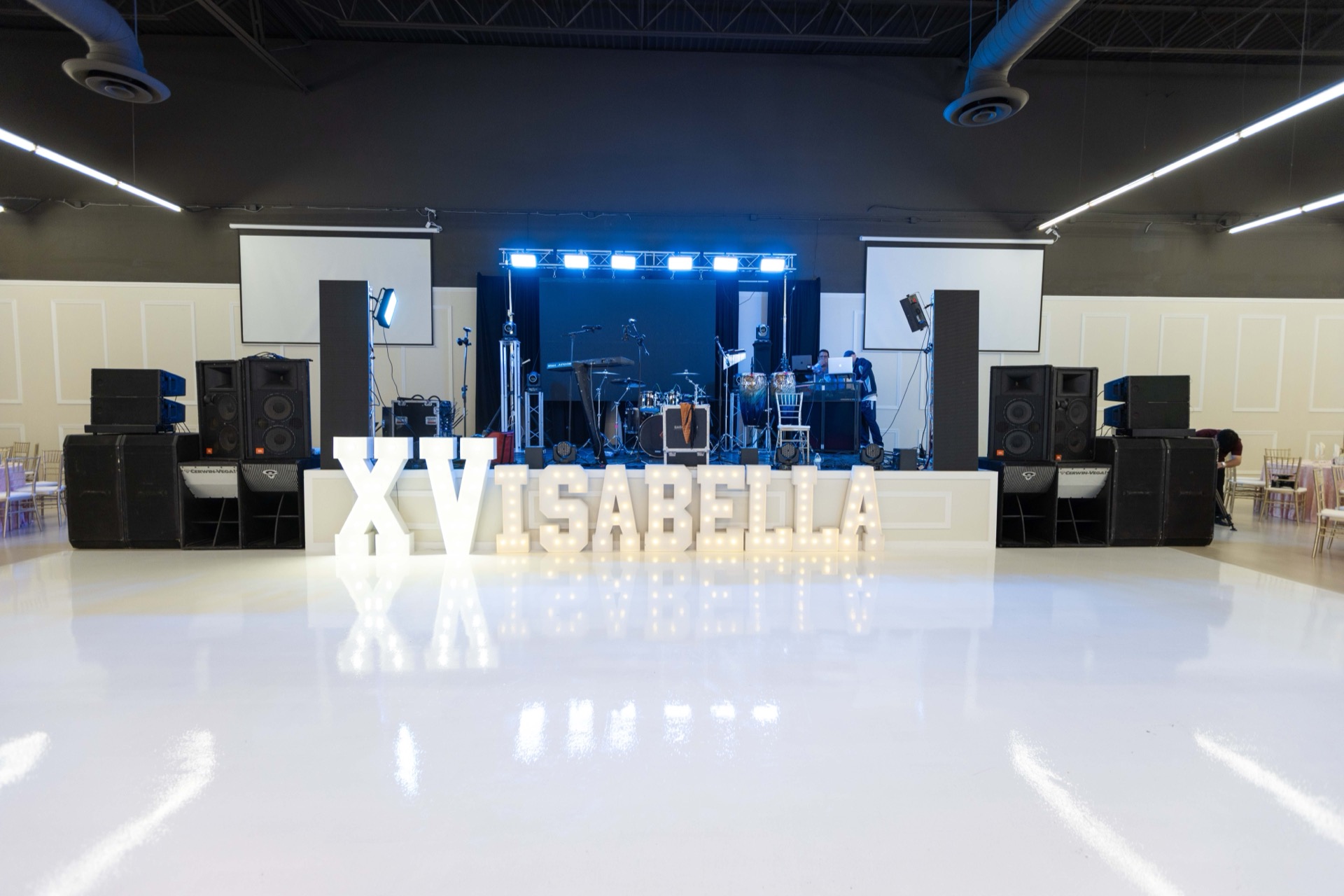 Stage at Anabella Grand Events